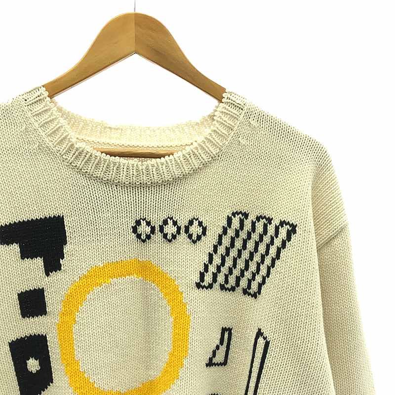 SOE / ソーイ | 2022SS | Intarsia Sweater Memphis インターシャ  