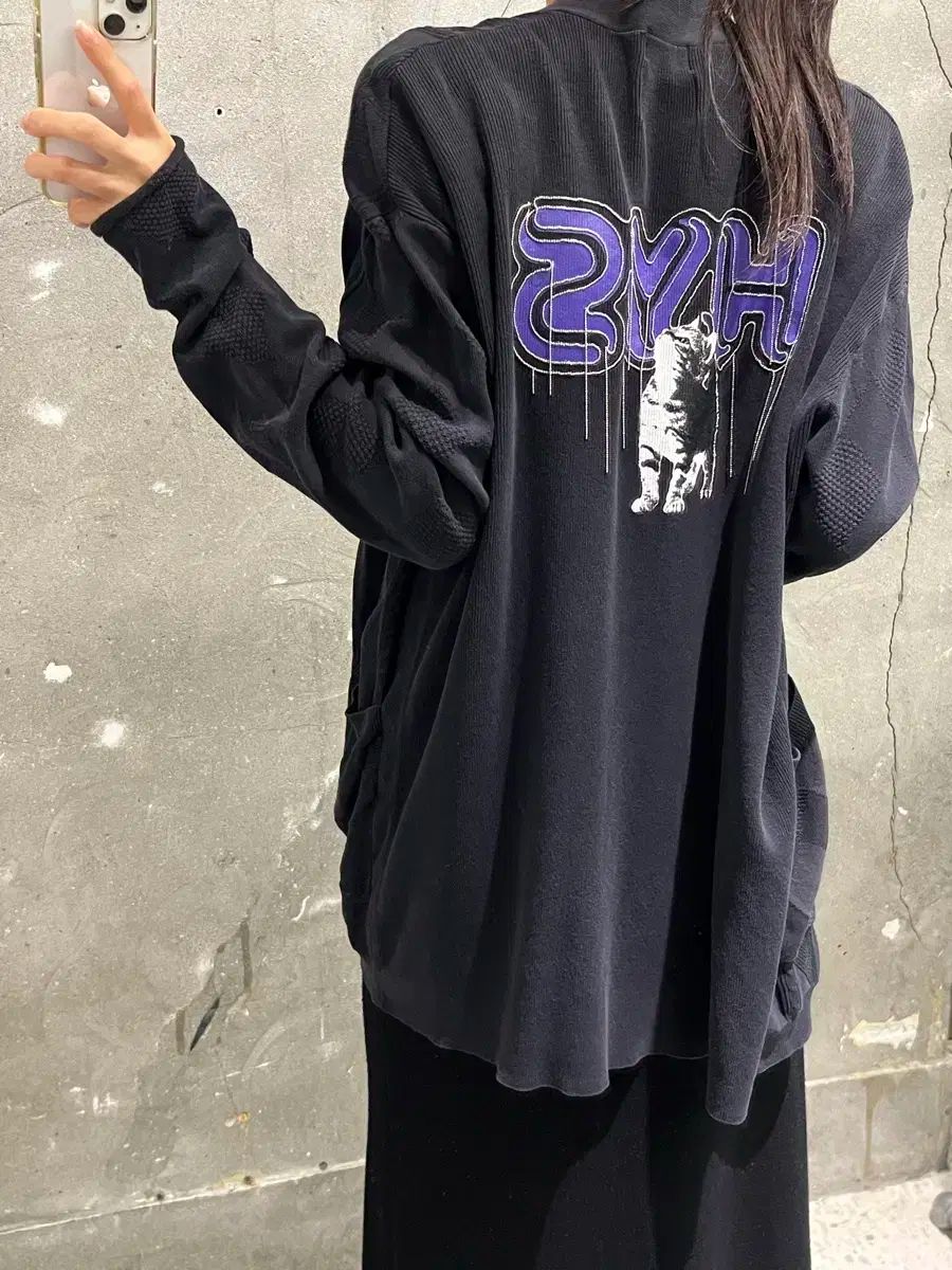 Hysteric Glamour ヒステリック グラマー キャット チェーン 刺繡 ニット カーディガン