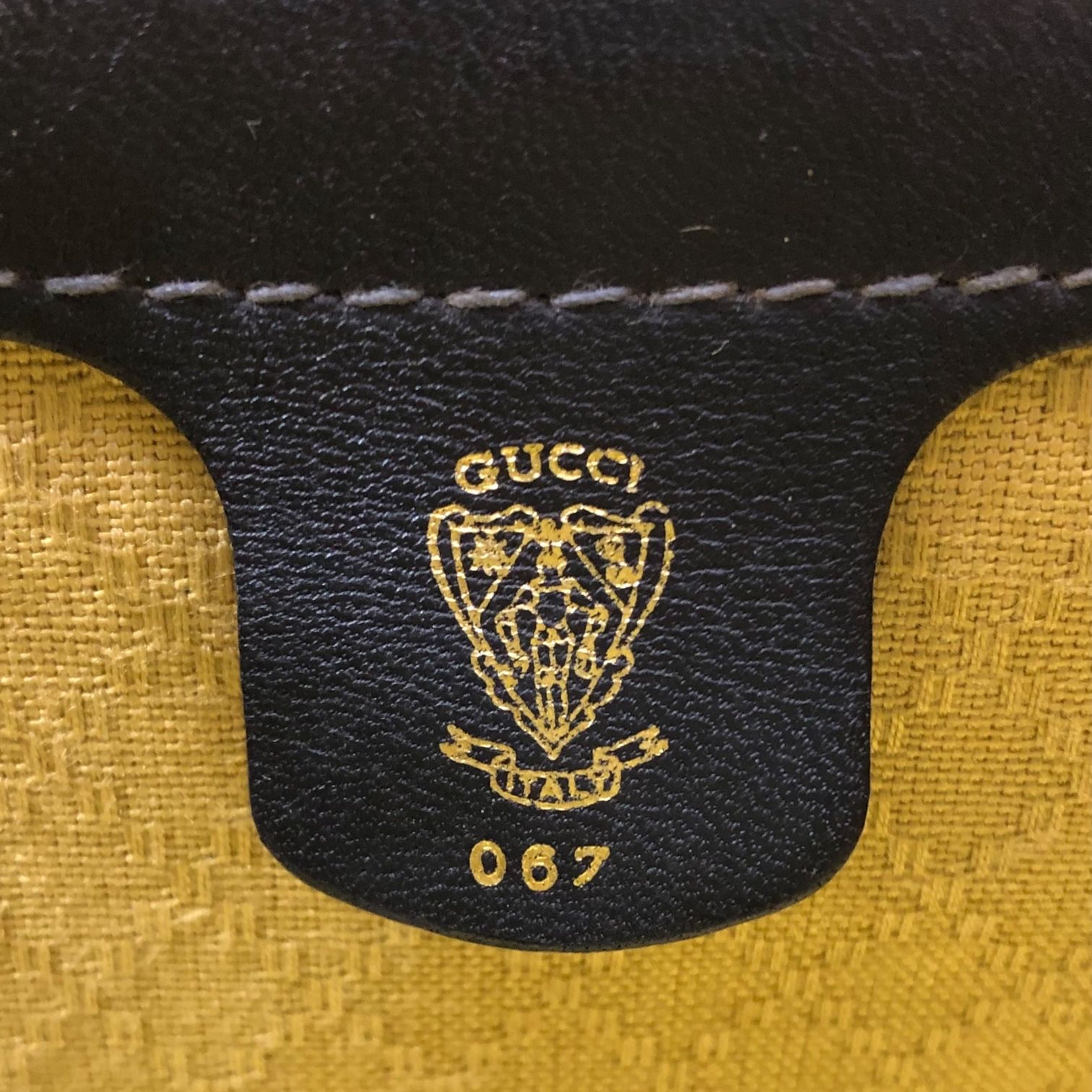 GUCCI(グッチ) GG pattern canvas leather mini Boston bag GG 柄