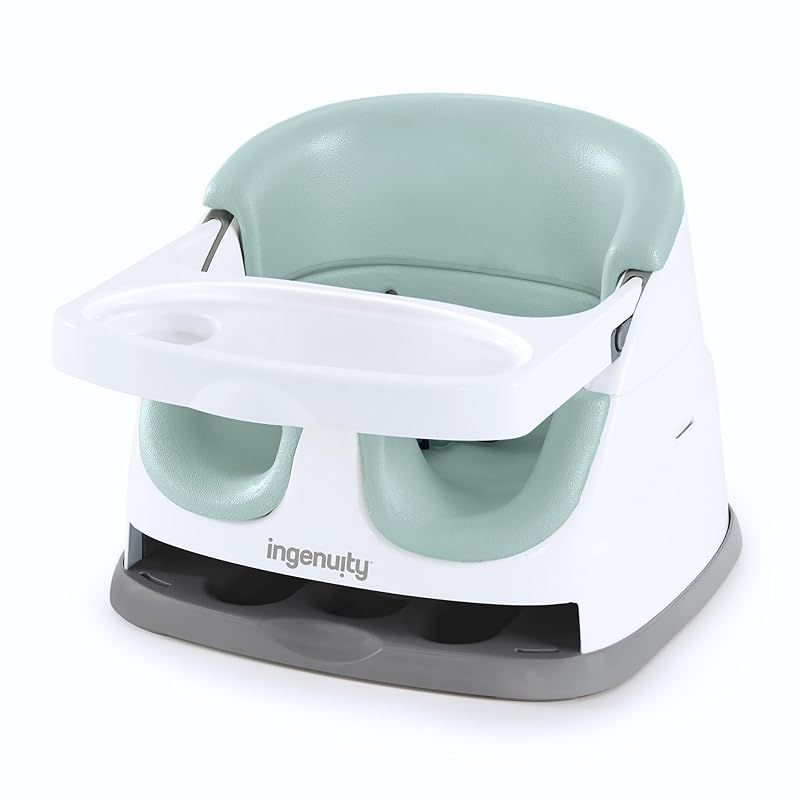 低価，品質保証 インジェニュイティ(Ingenuity) Baby Base ベビーベース ミストグリーン (16728) ベビーシート
