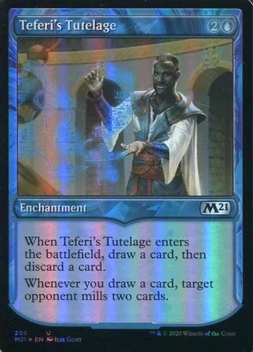 マジックザギャザリング M21-281P 時の支配者、テフェリー 神話レアホイル マジックザギャザリング M21-281P 時の支配者、テフェリー 神話