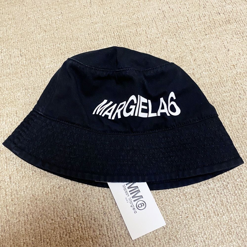 新品タグ付 MM6 MAISON MARGIELA バケットハット ブラック メゾン