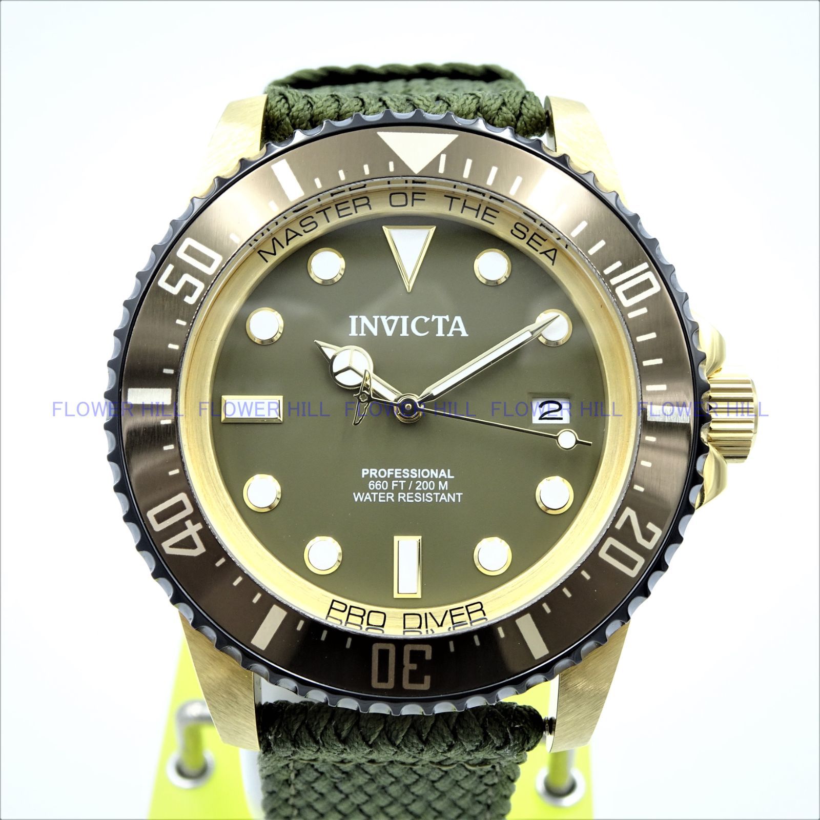 INVICTA 腕時計 メンズ プロダイバー 38240 自動巻き ファブリック