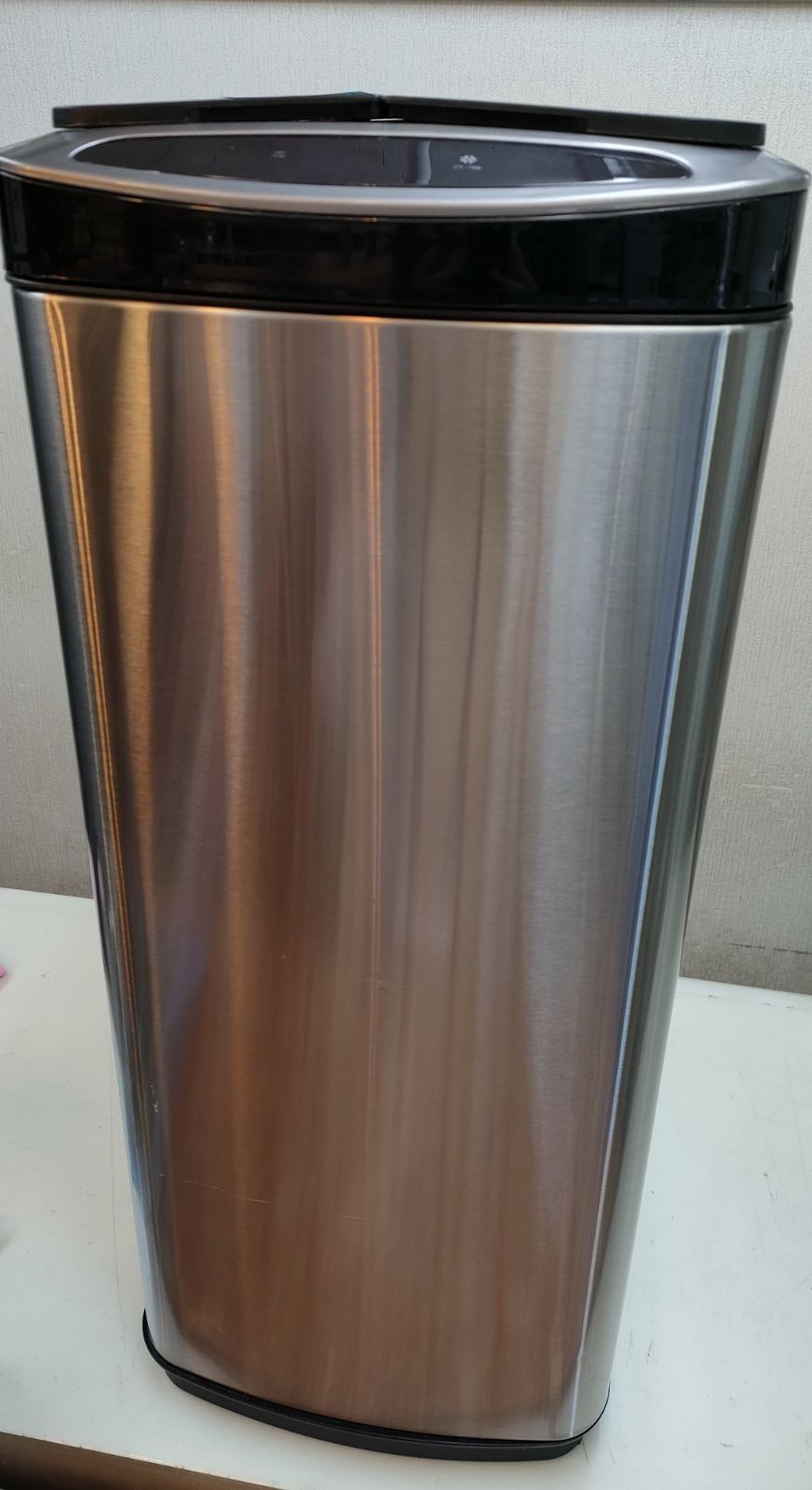 ◆エムール バタフライセンサーダストボックス 30L fy-5212-sv　ゴミ箱