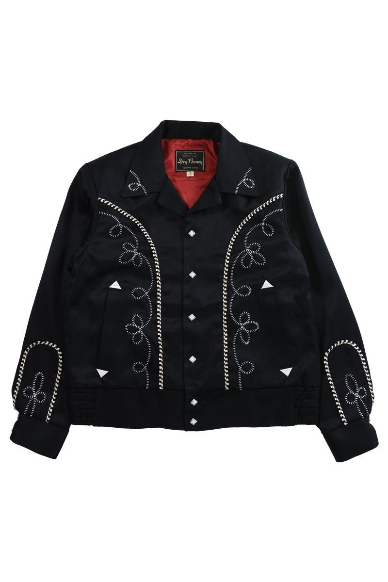 DryBones Western Style Satin Jacket ギャバジャン