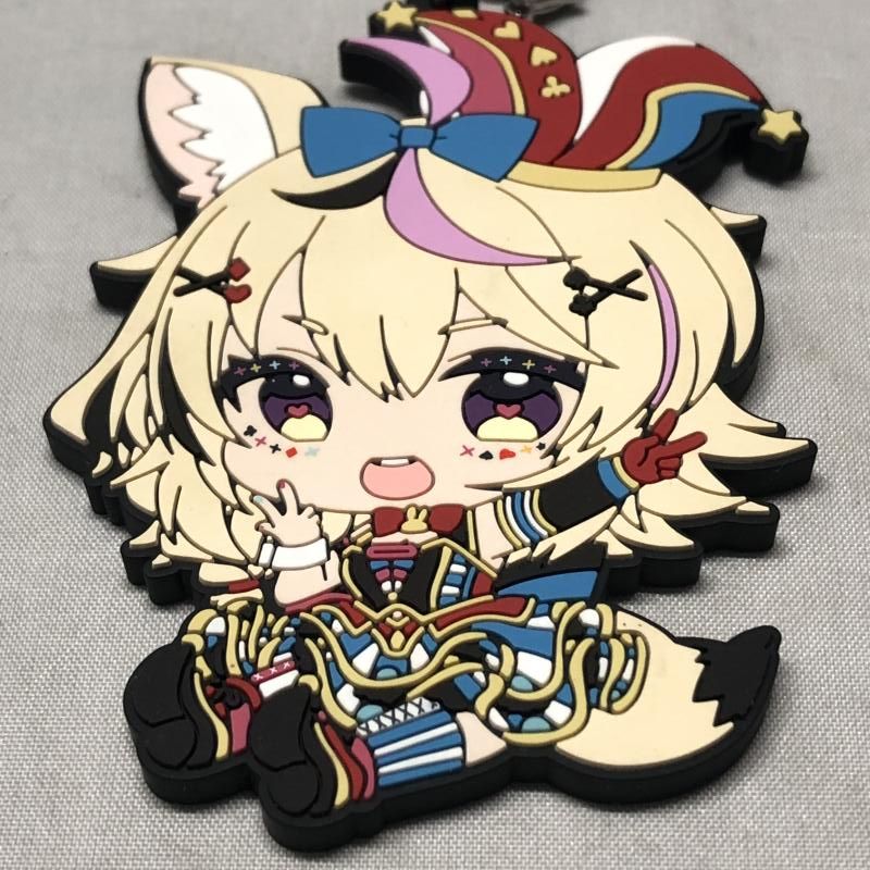 中古】ホロライブ ぺたん娘 トレーディング ラバーストラップ 5