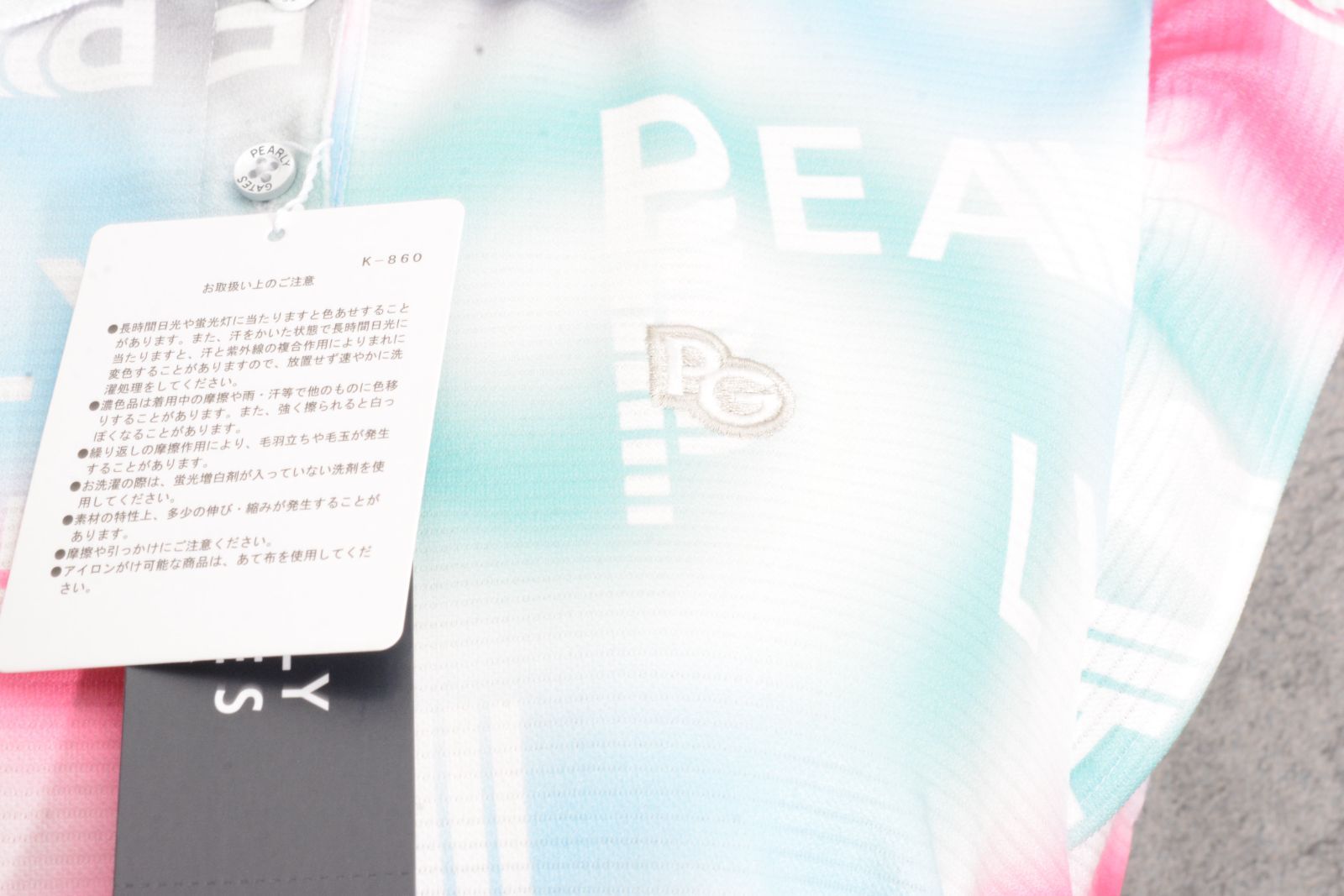 未使用品 女性用】パーリーゲイツ PEARLY GATES レディース 半袖