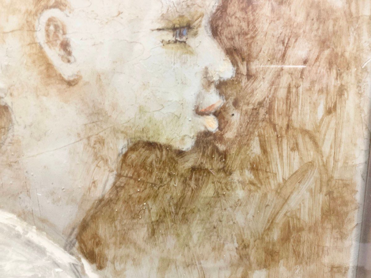 作者不明 油彩