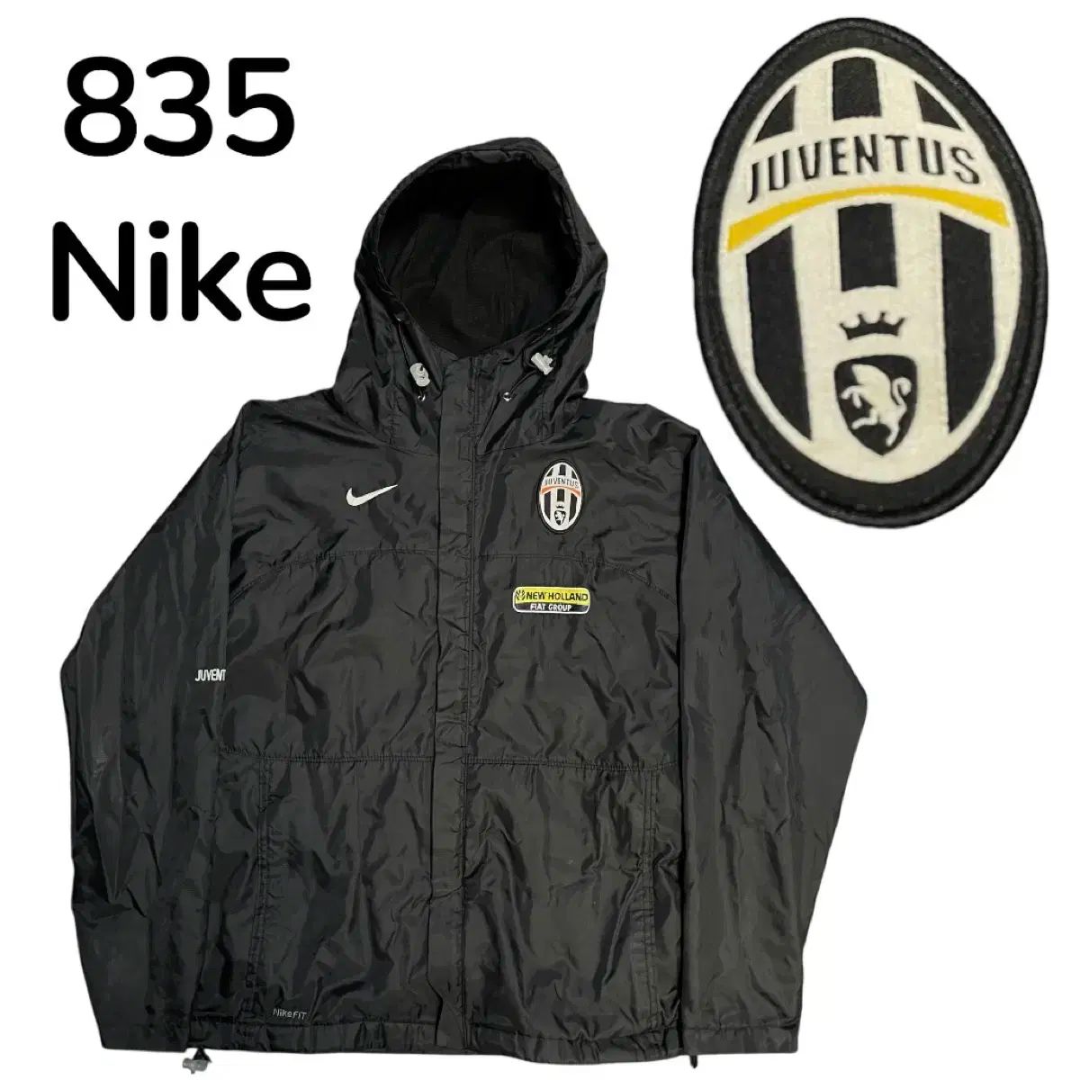 00s NIKE juventus nylon full zip jacket - メルカリ