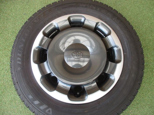 トヨタ シエンタ 純正15インチホイール スタッドレスタイヤ 1本②