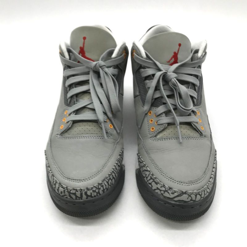 Nike スニーカー Air Jordan 3 Cool Grey CT8532-012 箱付き タグ付き 