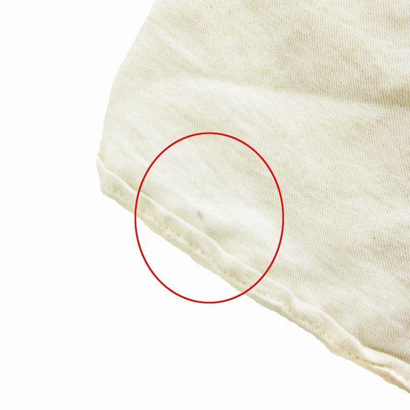 ヴァトカ vatka vatka パンツ ニット ブロックチェック柄 フレア  