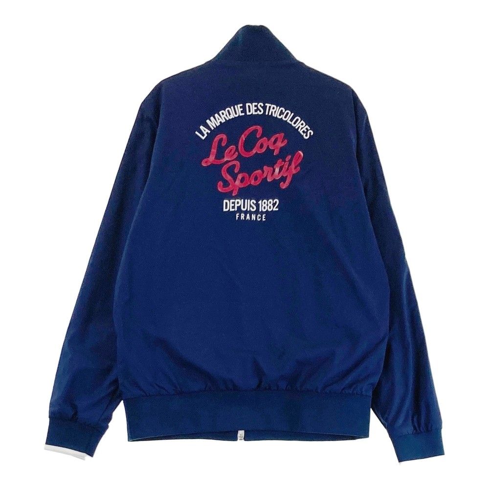 サイズ：L LE COQ GOLF ルコックゴルフ 裏地付 ニット ジップ Lecoq