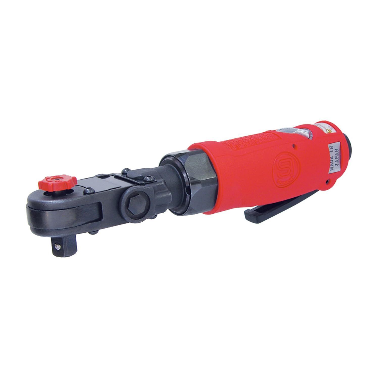 信濃機販 SHINANO エアーラチェットレンチ 9.5mm 首振り SI-1241A
