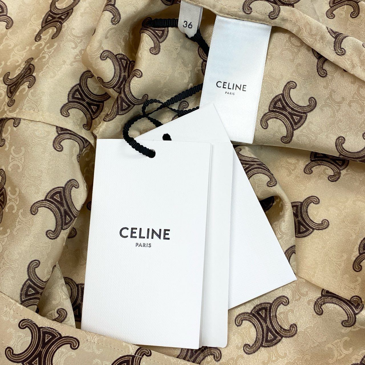 8i22 【未使用品】 CELINE セリーヌ 23SS ラヴァリエール