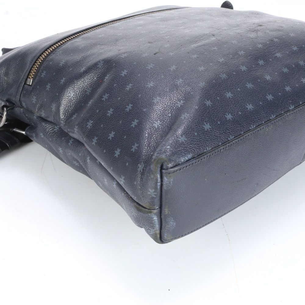 美品　COACH チャールズフォールドオーバートート ショルダー　2way 黒 美品 コーチ チャールズ フォールドオーバー レザー 2WAY