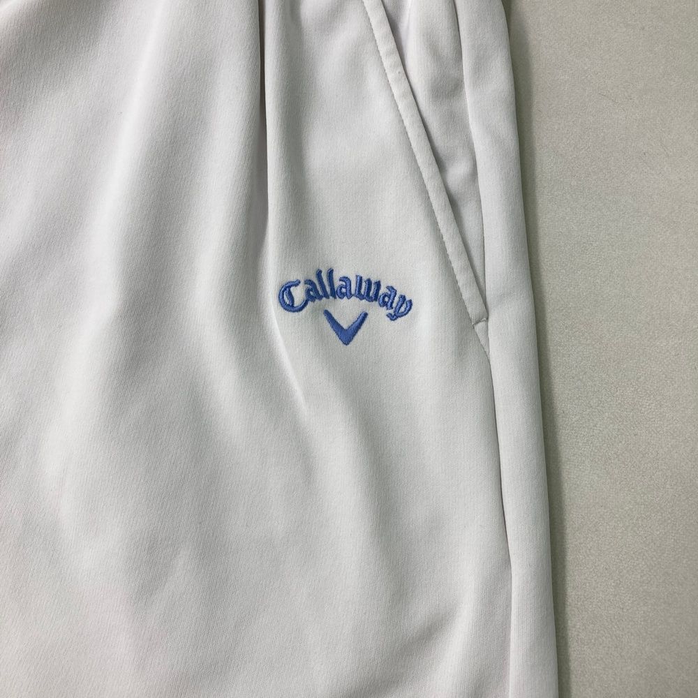 サイズ：L CALLAWAY キャロウェイ 半袖オールインワン 袖フリル 総柄 