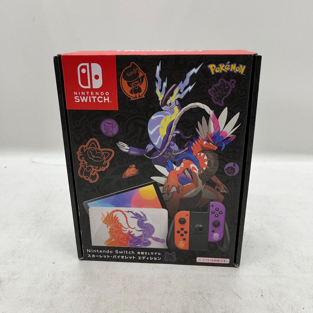 06w6421 未開封【中古】 Nintendo Switch 有機ELモデル スカーレット