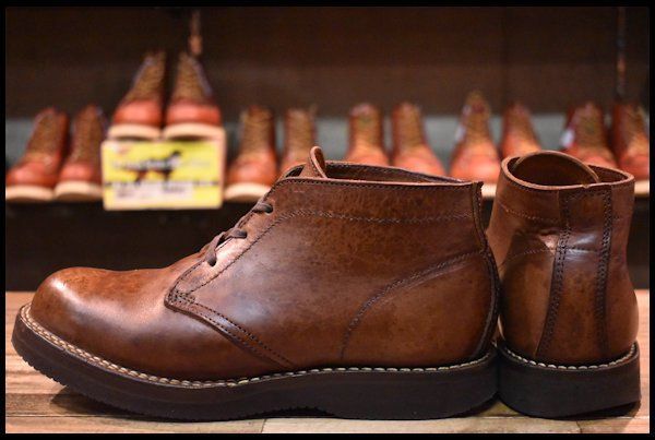 UK7.5 良品】VIBERG ヴァイバー チャッカ ブラウン 茶 ビブラム2060 