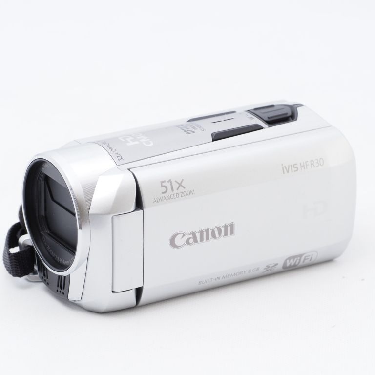 お試し Canon キヤノン デジタルビデオカメラ iVIS HF-R30 SL シルバー