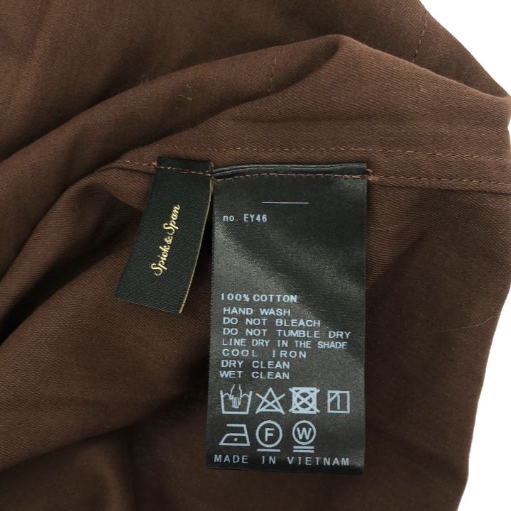 Spick & Span ≪追加≫シアーコットンツイルルーズジャケット　ブラック Spick & Span（スピックアンドスパン）の「≪追加≫シアー