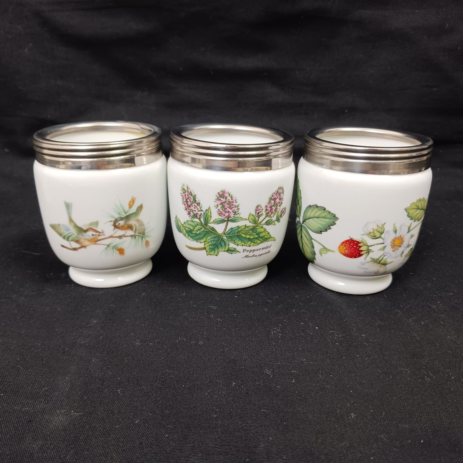 ロイヤルウースター Royal Worcester エッグコドラー 3点