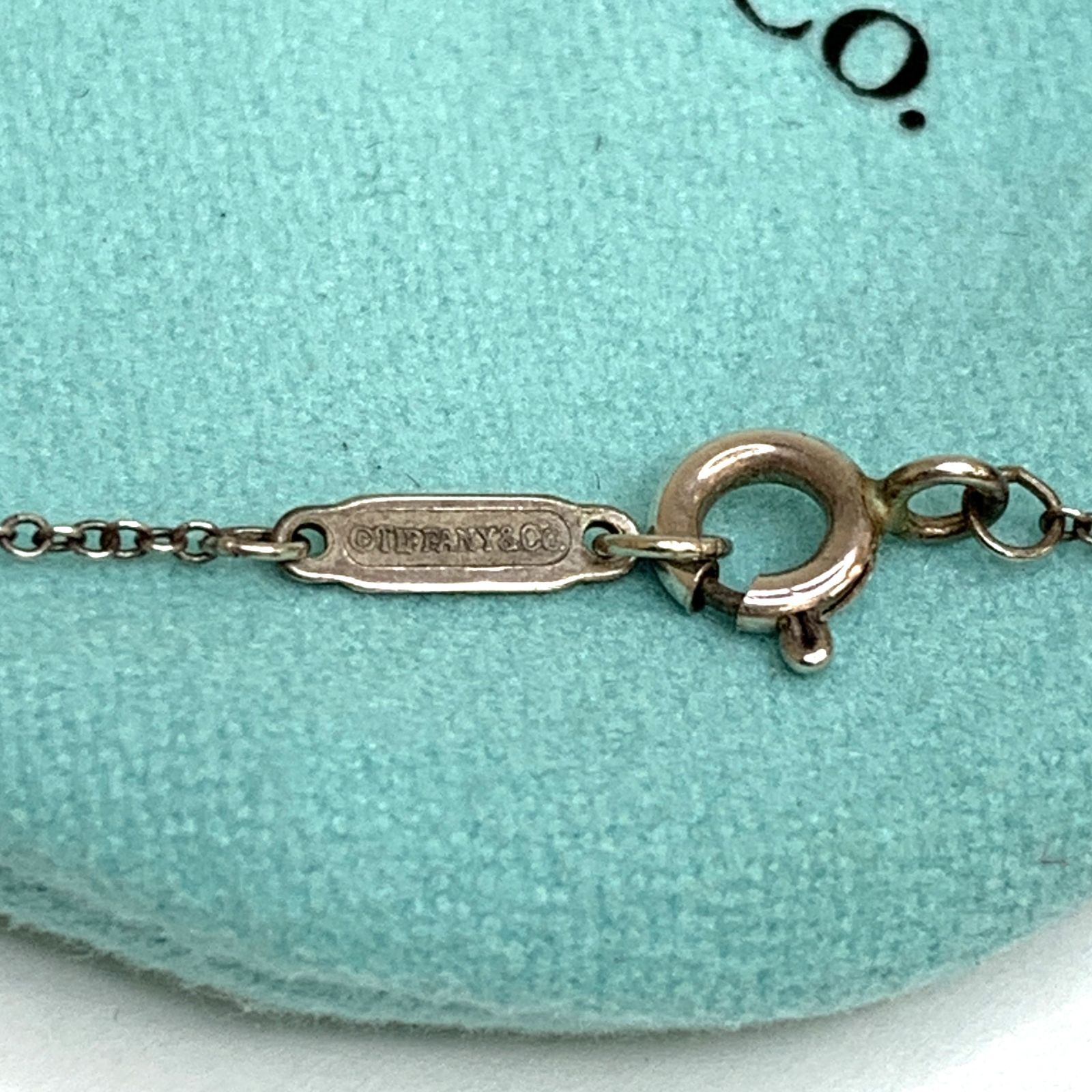 中古品】TIFFANY＆Co. リターントゥ ダブル ミニハートタグ