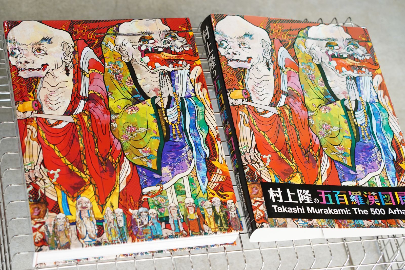 TAKASHI MURAKAMI 村上隆 多目羅漢 半袖Ｔシャツ ホワイト The 500 Arhats MORI ART MUSEUM 森美術館 コットン サイズM 美品 中古 4b000903 TAKASHI MURAKAMI 村上隆 多目羅漢 半袖Tシャツ ホワイト The