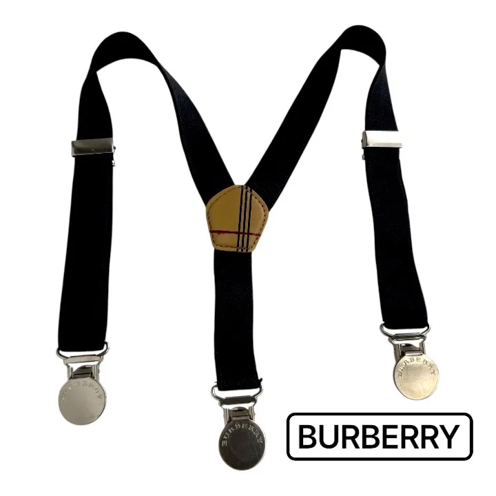 新品未使用】バーバリー サスペンダー burberry 2026年最新】BURBERRY