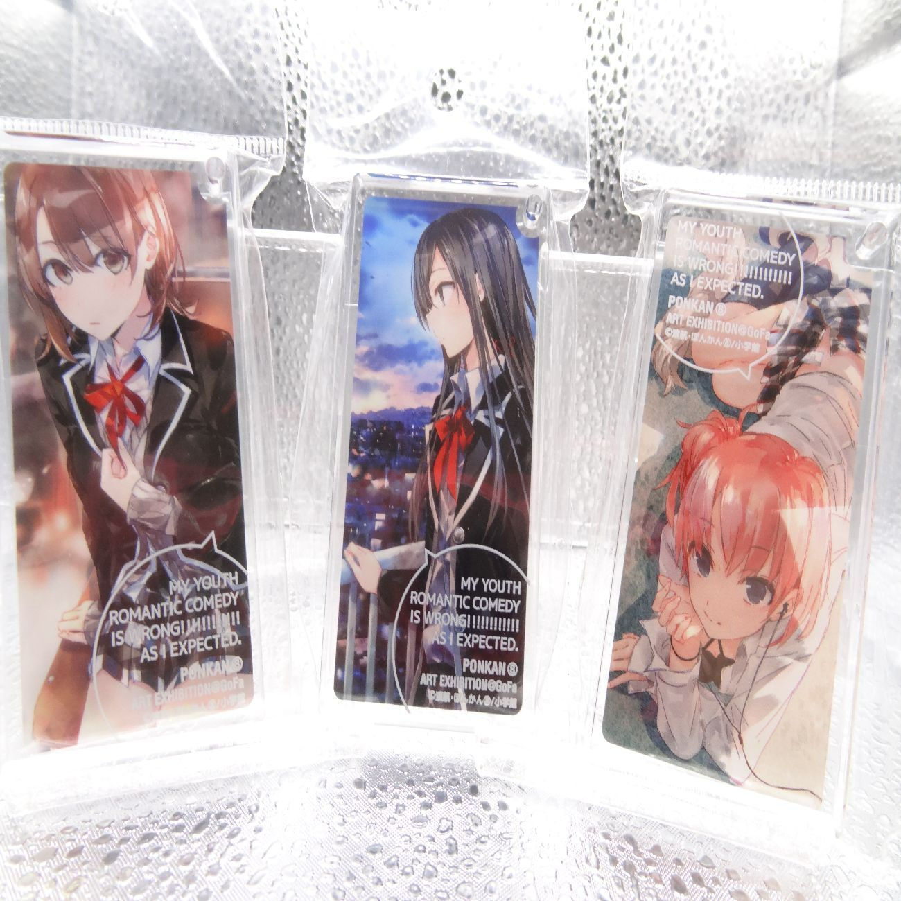 俺ガイル展　限定型ドミノアクリルキーホルダー 俺ガイル展限定型ドミノアクリルキーホルダー