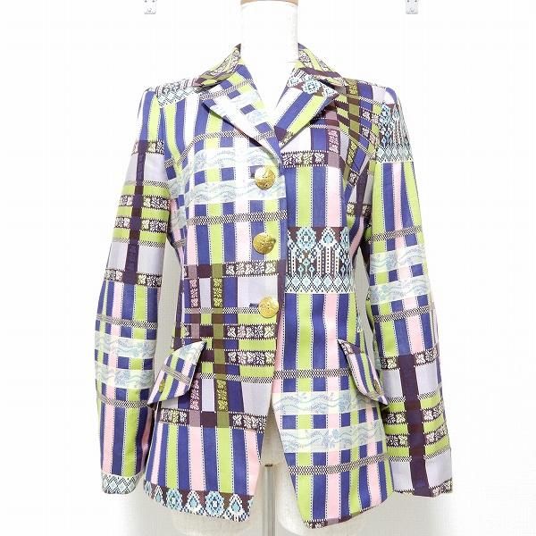 anc クリスチャンラクロワ ChristianLacroix ジャケット 38 マルチ