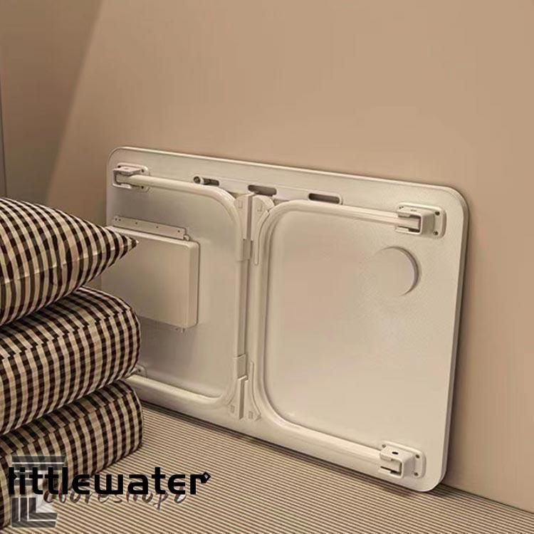 ライト 折りたたみテーブル 折りたたみデスク ベット用テーブル ローテーブル ミニテーブル トレーテーブル 机 在宅 在宅勤務 テレワーク 【海外定番】