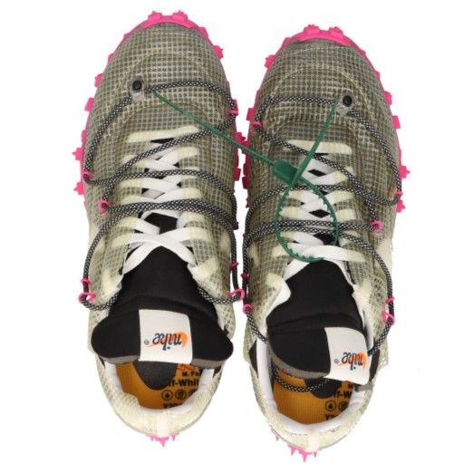 NIKE (ナイキ) 19AW×OFF-WHITE WMNS WAFFLE RACER / OW オフホワイト