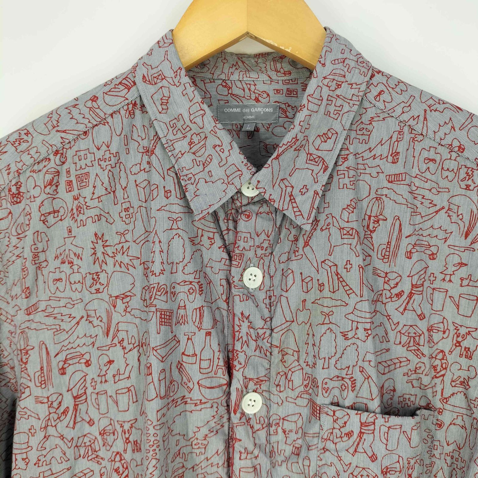 コムデギャルソンオム COMME des GARCONS HOMME 03AW 総柄 