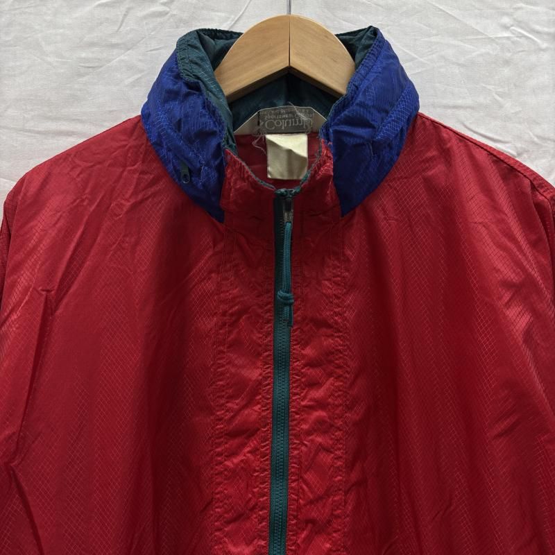 人気】90s コロンビア アノラック ナイロン ジャケット 収納