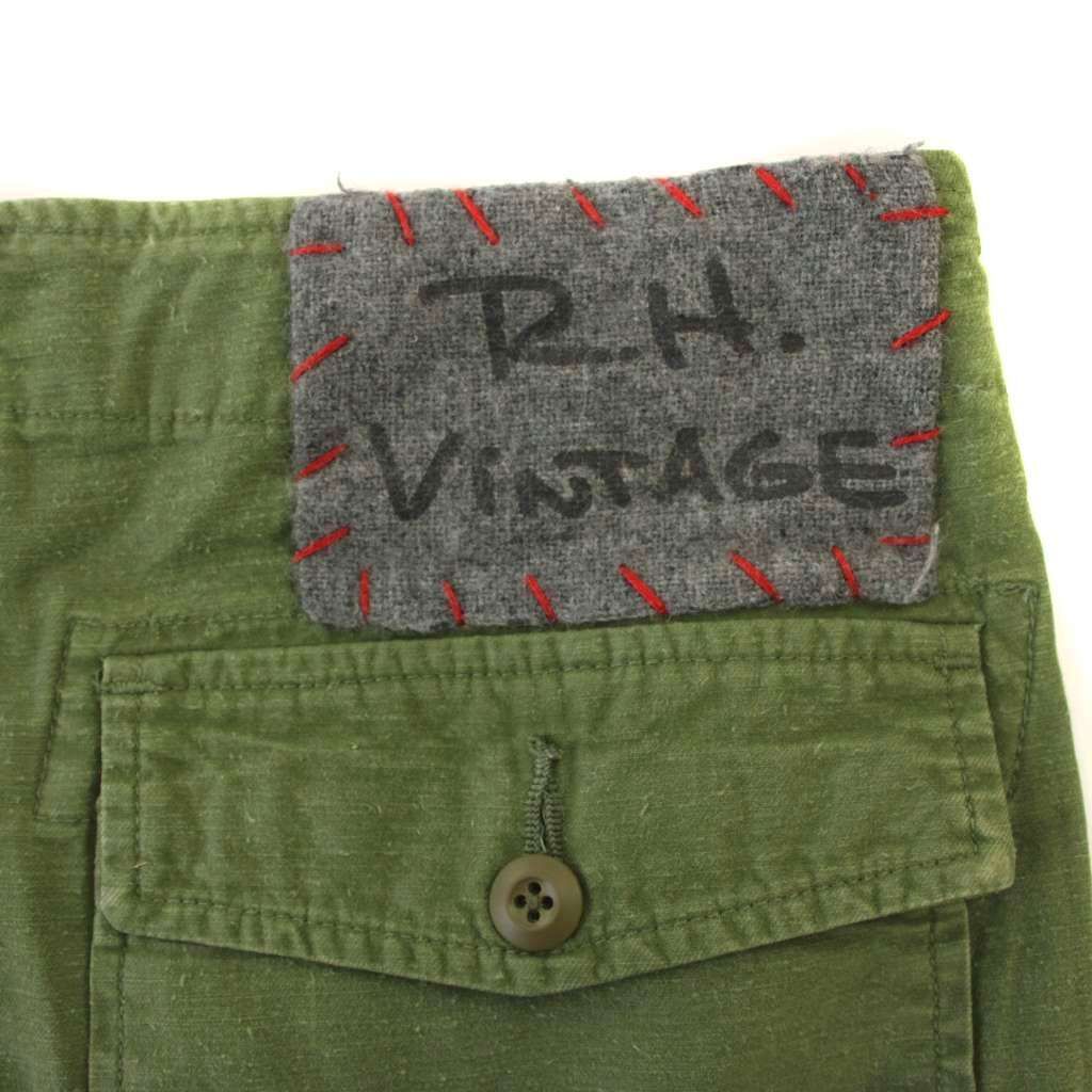 ロンハーマン　軍パン　ミリタリーパンツ　ユーズド加工品 美品】ロンハーマン カーゴ パンツ ミリタリー M-47
