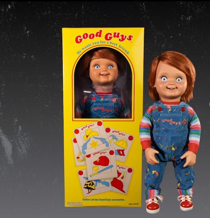 チャッキードール Child's Play 2 Ultimate Chucky 1:1 Replica Doll Pizza Face