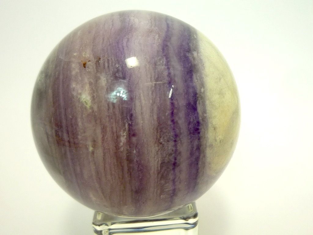 シルクフローライト 天才の石 スフィア 球体 丸玉 宇宙 惑星 自由な思考 平和な心 精神安定 魔除け 集中力 エネルギー 協調性 癒し_U8