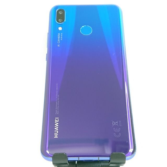 HUAWEI nova 3 PAR-LX9 SIMフリー アイリスパープル 送料無料 本体 c03307 - メルカリ