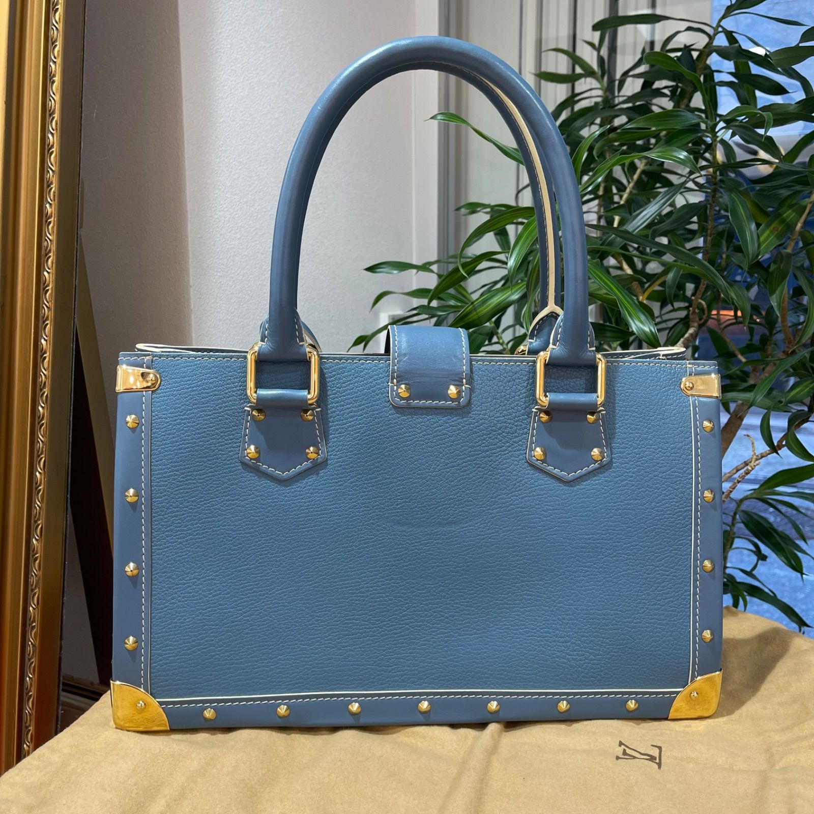 定価約65万円！ ルイヴィトン スハリ ファビュロー ハンドバッグ スタッズ 定価約65万円！ ルイヴィトン スハリ ファビュロー ハンドバッグ