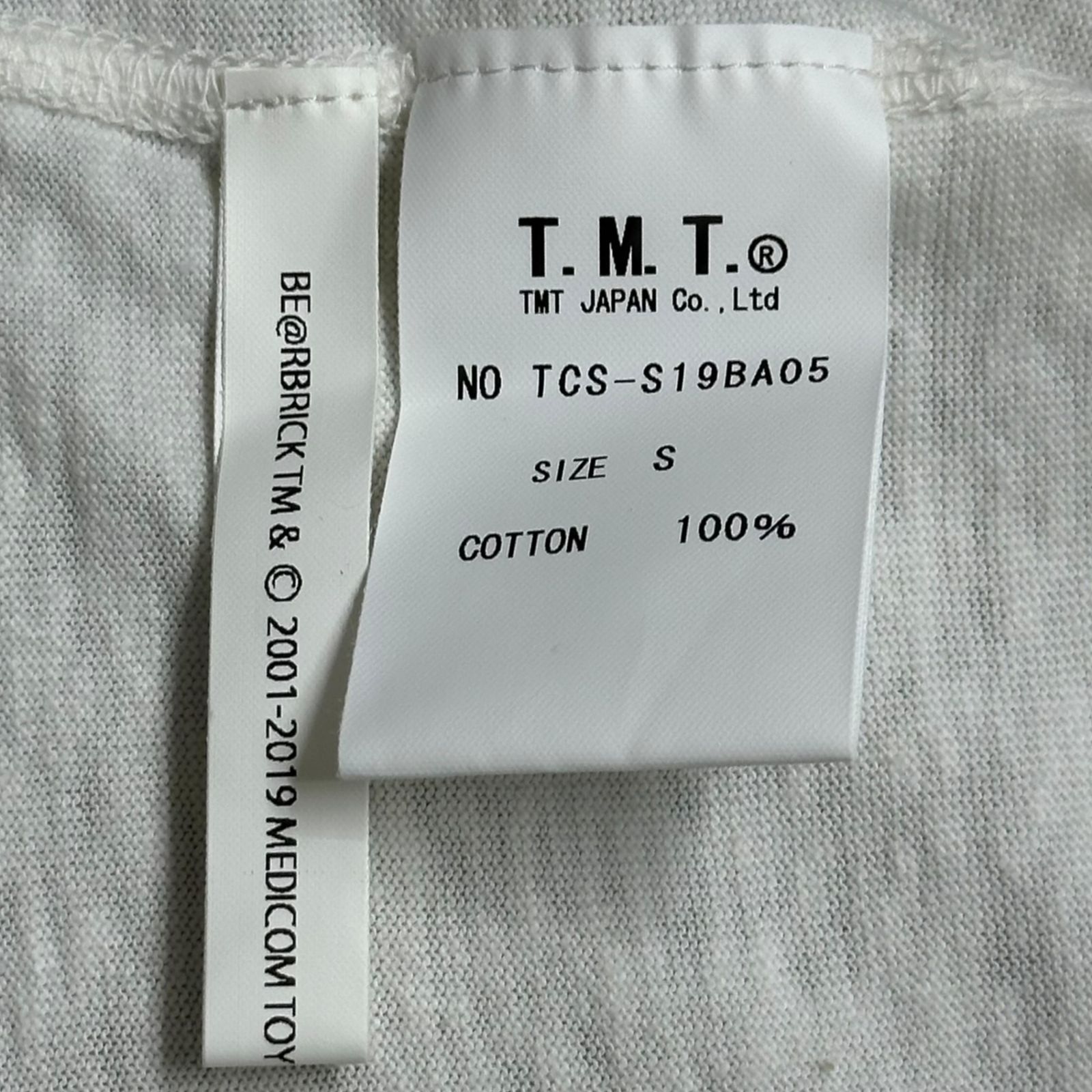 TMT(ティーエムティー) ×BE＠BRICK T-shirt ベアブリック Tシャツ TCS 