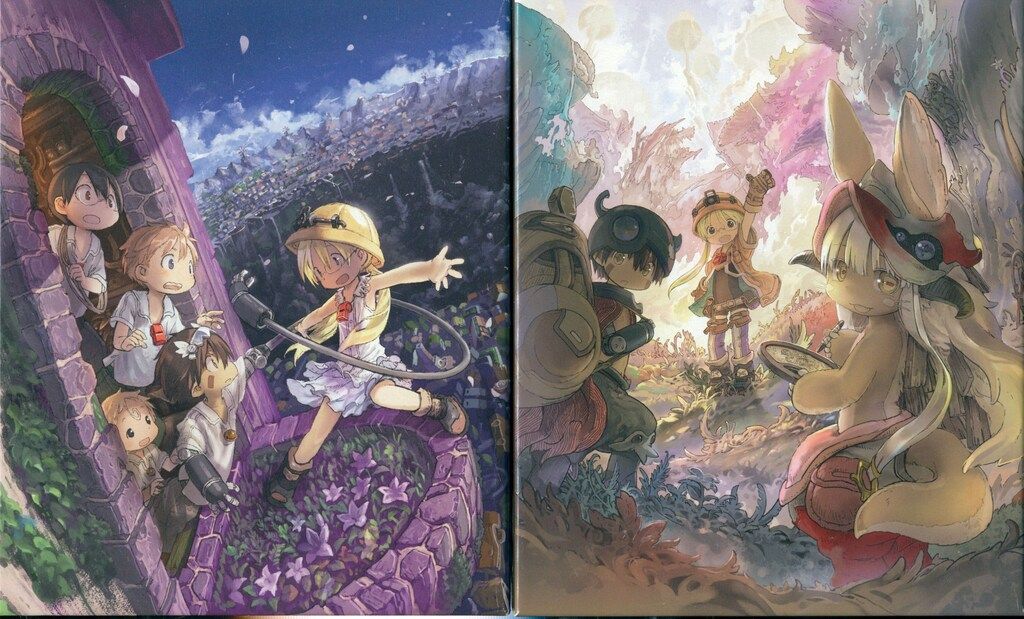 アニメBlu-ray 初回 メイドインアビス Blu-ray BOX 上下巻 セット