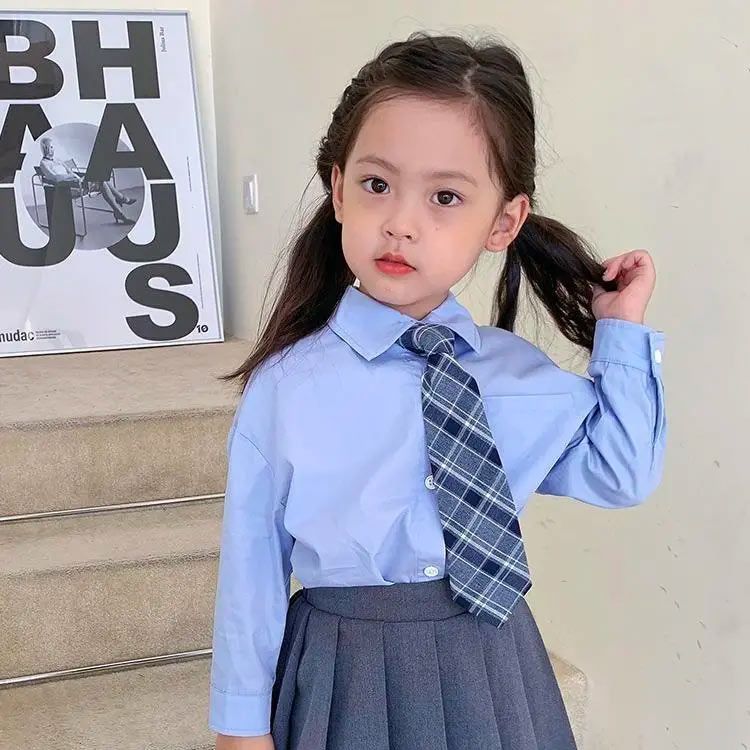 ファミリアカッターシャツ120ネクタイセット入学式卒園式入園式