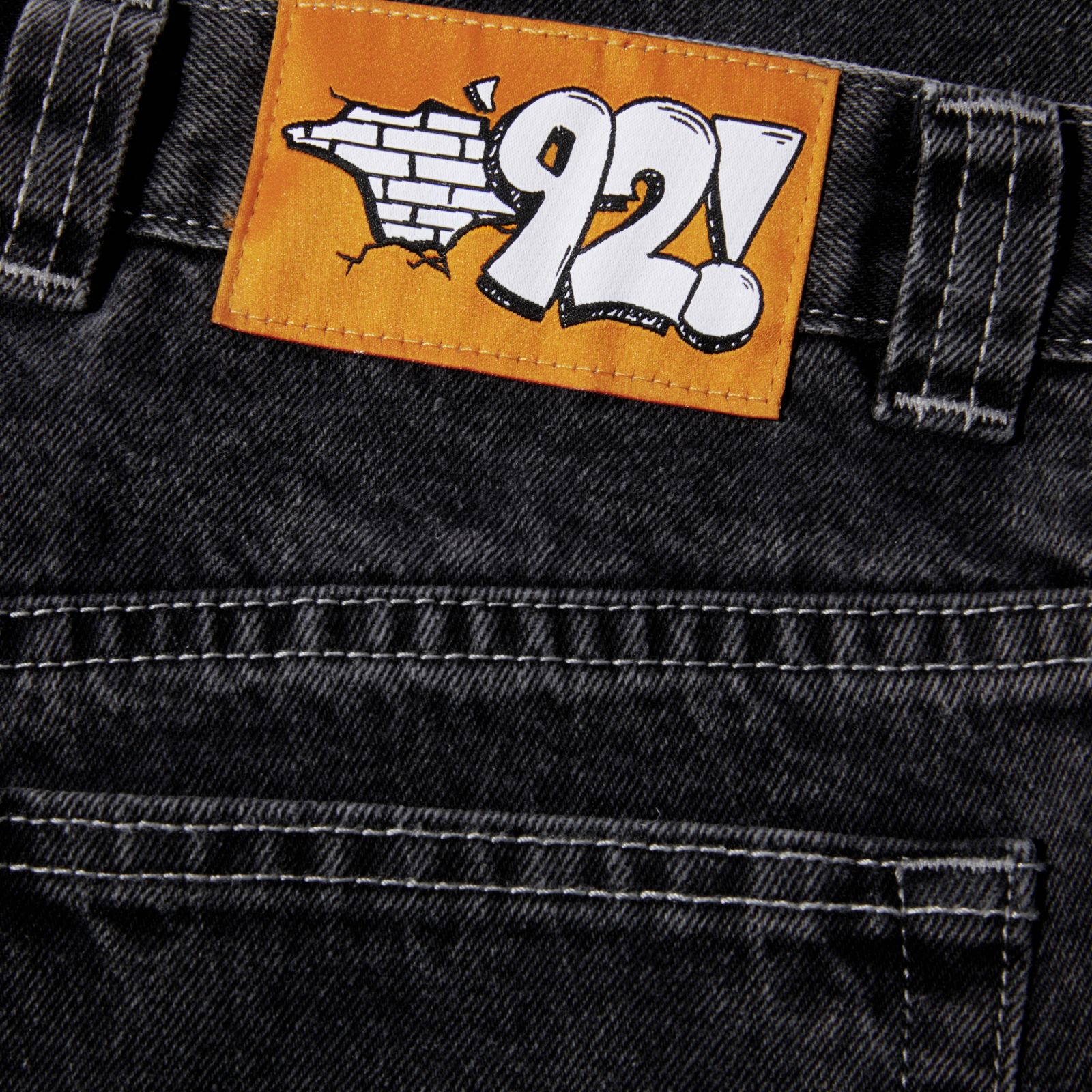 POLAR SKATE CO. （ポーラー） '92! DENIM BLACK ウエスト28/30/32