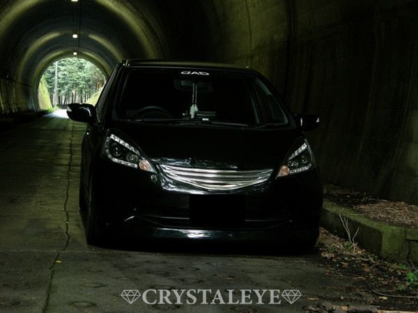 クリスタルアイ フィット FIT GE6～9 LEDプロジェクターヘッドライトV3