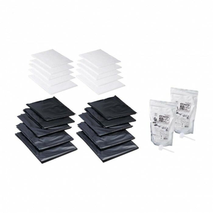 抗菌消臭緊急トイレ 100回分 処理袋セット ABO-27100A 4315-015 SKLAD-KIRPICHA_RU