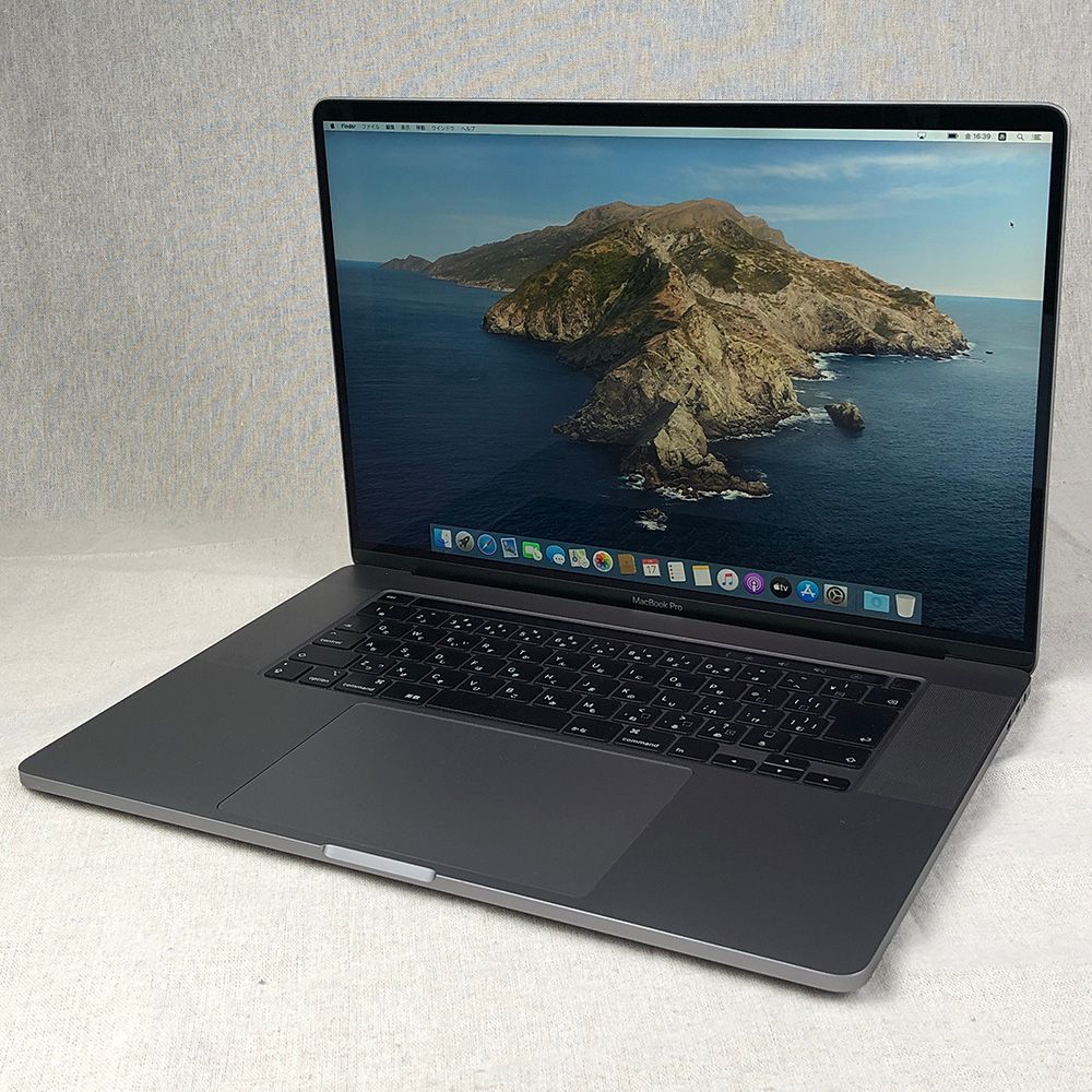 【本体のみ】Apple MacBook Pro (16インチ， 2019)【Touch Bar・Radeon Pro 5300M・i7・32GB・512GB】A2141 EMC3347/LT-250099（273229）
