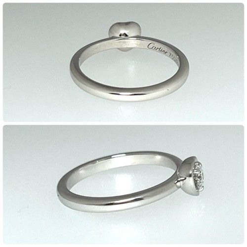 CARTIER カルティエ ディアマン レジェ ハート リング B4087948 750WG  