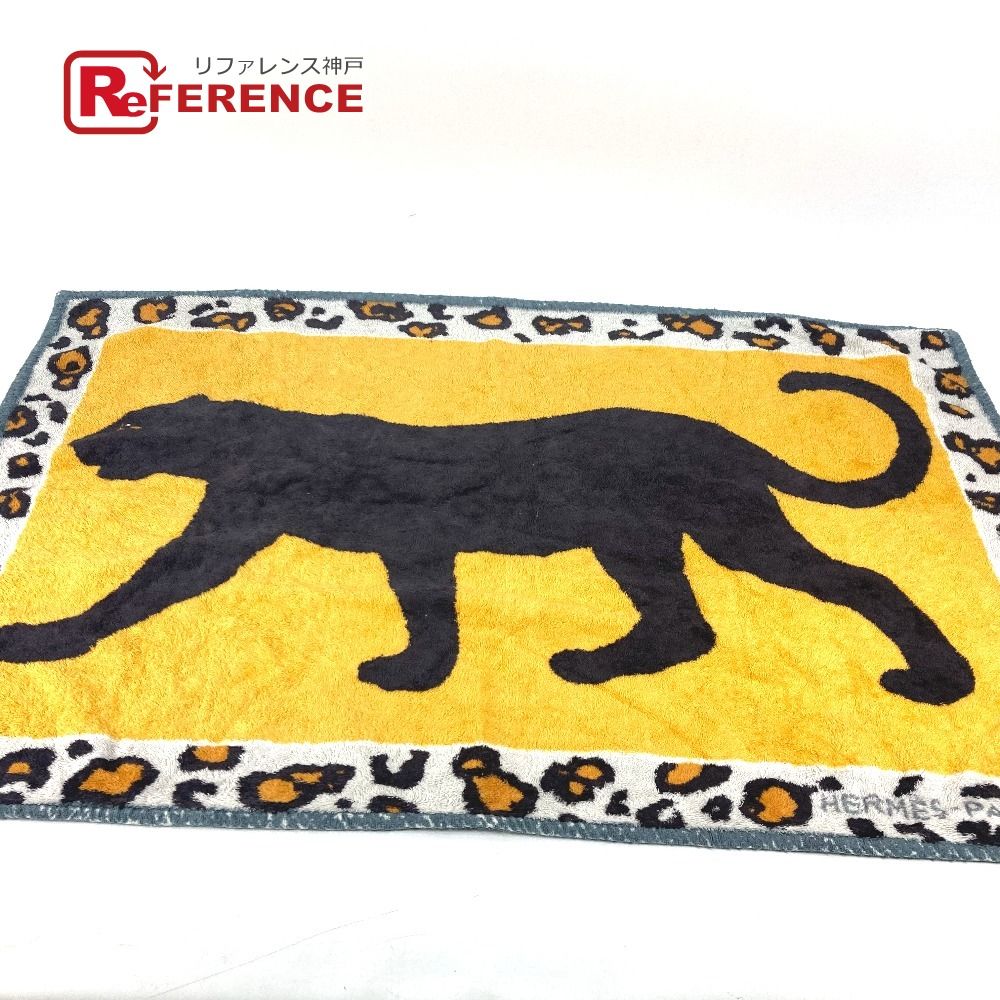 HERMES エルメス タオル レオパード 豹柄 ヒョウ コットン - メルカリ
