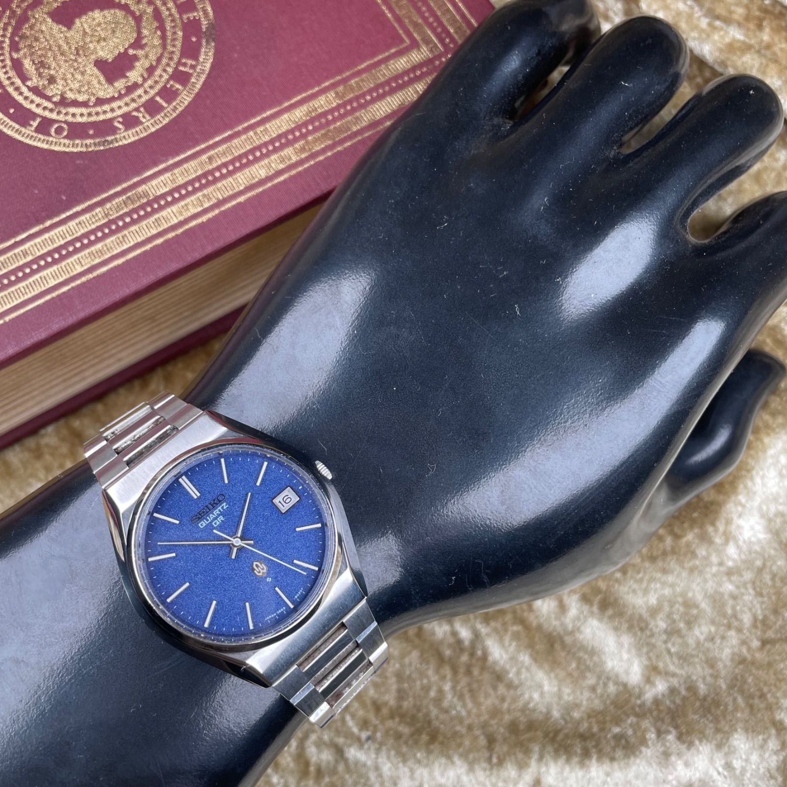 ビンテージ 精工舎 SEIKO セイコー 38クォーツ QR 3862-8020 ビンテージ 精工舎 SEIKO セイコー 38クォーツ QR 3862-8020